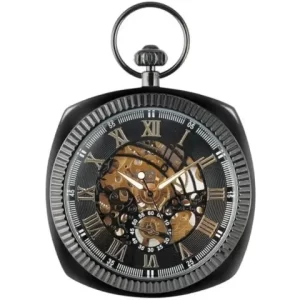 Mekanik Lyxens Torg Fickur Svart