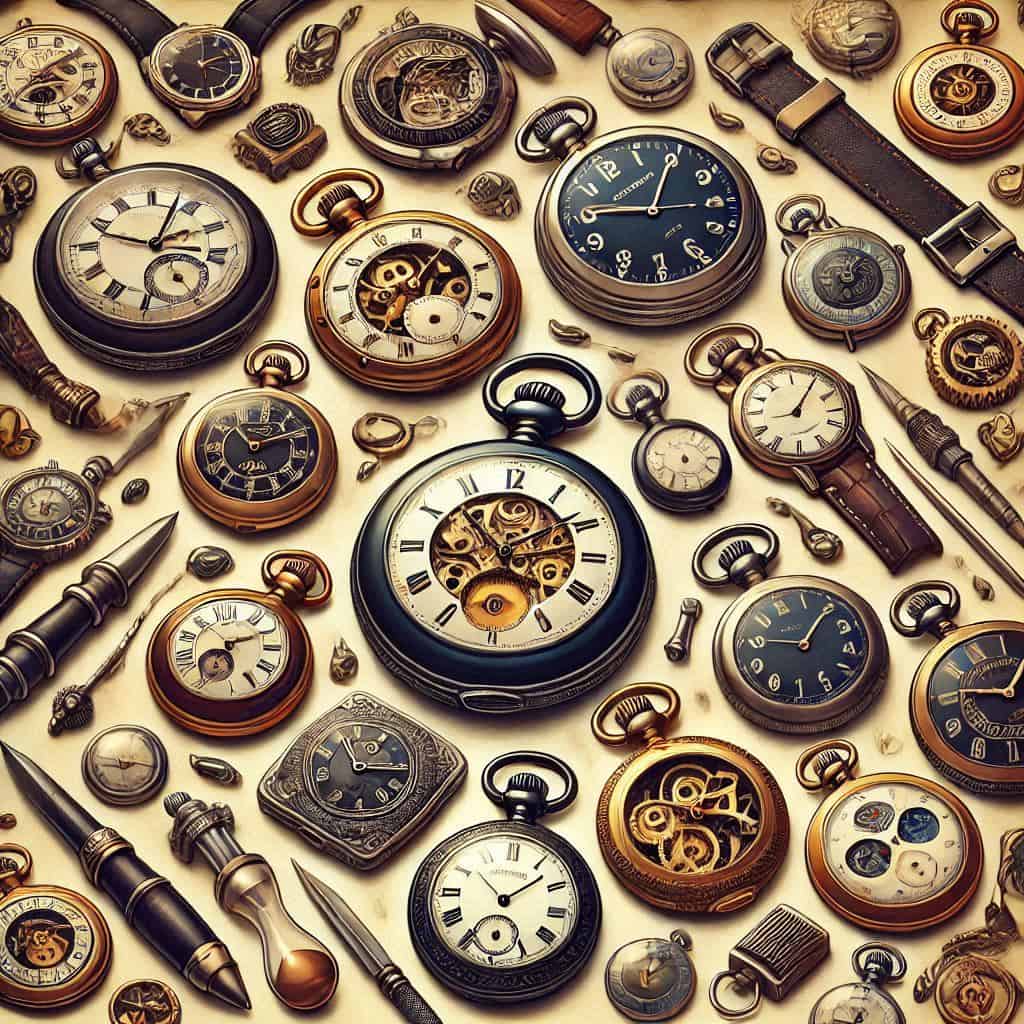 De olika typerna av fickur