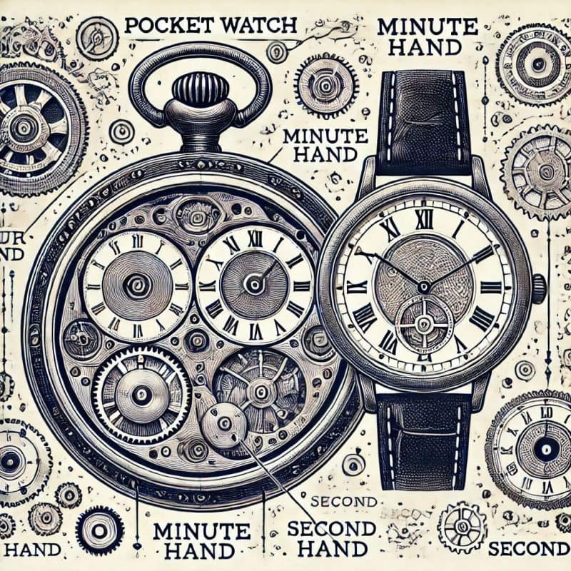 En kort guide till visare för fick- och armbandsur